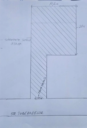 Teren Comuna 1 Decembrie str Tuberozelor  - imagine 4