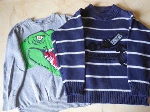 Lot 4  pulovere pentru baieti marimea 110 - 116