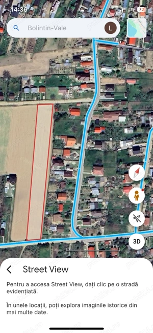 7275 mp teren intravilan ideal dezvoltare cartier imobiliar  - imagine 3 7275 mp teren intravilan ideal dezvoltare cartier imobiliar  - imagine 3