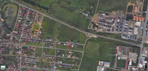 Vand parcela 563mp cu utilitati in Chisoda si case construite langa