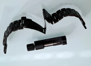 Bratara din otel inox pentru ceasuri cu telescop de 22 mm - imagine 3