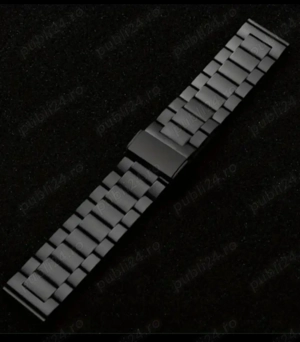 Bratara din otel inox pentru ceasuri cu telescop de 22 mm - imagine 4