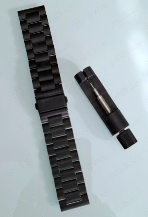 Bratara din otel inox pentru ceasuri cu telescop de 22 mm - imagine 2