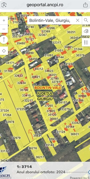 7275 mp teren intravilan ideal dezvoltare cartier imobiliar  - imagine 2 7275 mp teren intravilan ideal dezvoltare cartier imobiliar  - imagine 2