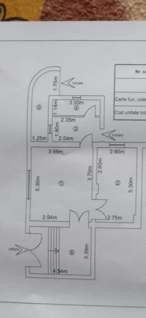 Vanzare casa 2 camere, str Nicolae Balcescu - imagine 2