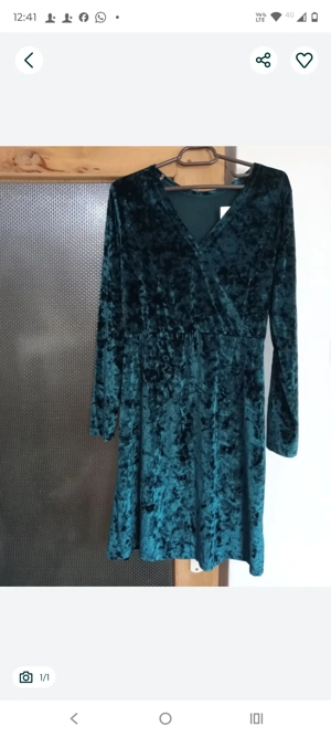 Rochie catifea ,40 lei