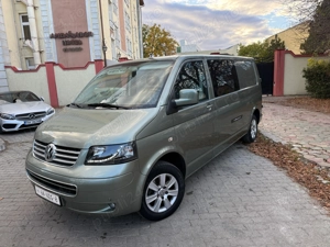 VW . Transporter T5 Mixt 6 locuri și marfa mod. Lung clima  