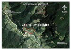  Teren intravilan cu potential turistic