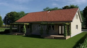 Duplex intreg - la rosu - despartit prin baie - imagine 3