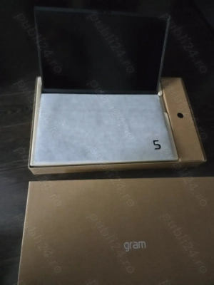 LG Gram 15Z80T, Copilot + PC, 15.6",  AMD Ryzen AI 7 350, 16 GB, 512 GB, Model 2025, Nou, Garantie