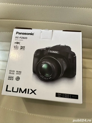 Aparat foto Bridge Panasonic LUMIX FZ82D 18 MP, Video 4K