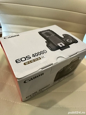 Canon EOS 4000D Aparat Foto DSLR 18MP Cmos