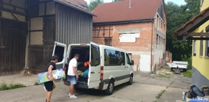 caut sofer cu categoria B+E 