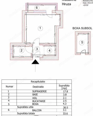 Garsoniera Vasile Lascar 33, bloc 1979 - zona Batistei - Armeneasca. - imagine 15