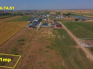 Teren cu UTILITATI - comuna Berceni - imagine 3