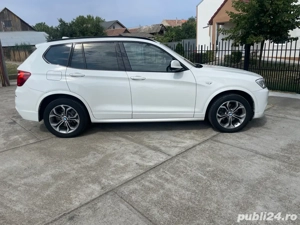 BMW X3 F25 2.0d 184CP   2012   Pachet M   Alb   Cutie automată   xDrive   Recent adusă în țară - imagine 7