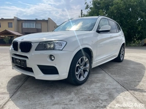 BMW X3 F25 2.0d 184CP   2012   Pachet M   Alb   Cutie automată   xDrive   Recent adusă în țară - imagine 2