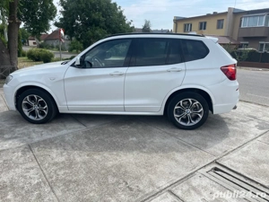 BMW X3 F25 2.0d 184CP   2012   Pachet M   Alb   Cutie automată   xDrive   Recent adusă în țară - imagine 3