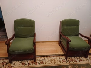 Vind canapea 3 locuri + 2 fotolii - imagine 3