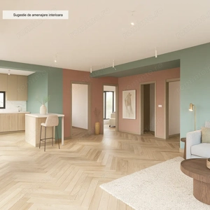 Casă nouă spațioasă cu teren mare