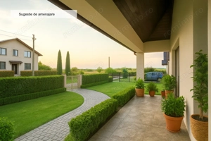 Casă nouă spațioasă cu teren mare  - imagine 7 Casă nouă spațioasă cu teren mare  - imagine 7