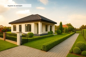 Casă nouă spațioasă cu teren mare  - imagine 9 Casă nouă spațioasă cu teren mare  - imagine 9