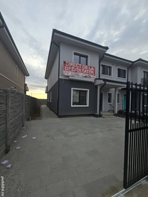 Dezvoltator vand Duplex 115mp utili  4 dormitoare si un living 3 bai semi finisat - imagine 3