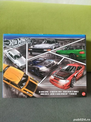 Hot Wheels Silver Series 6 pack 