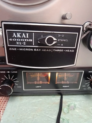 Magnetofon Akai 4000DS MKll 4piste stereo - imagine 4