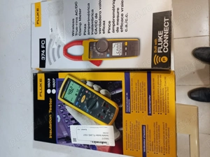 Fluke 1507 insulation tester și fluke 374fc