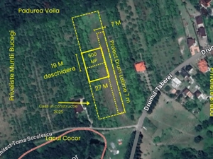 Teren intravilan 500 mp Câmpina privelisti panoramice, între pădure și lac - imagine 6