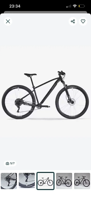 bicicleta MTB rockrider explore 500