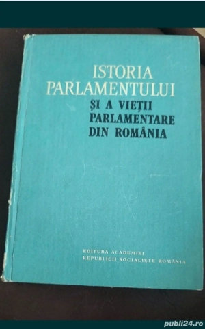 Istoria Parlamentului și a vieții Parlamentare din Romania