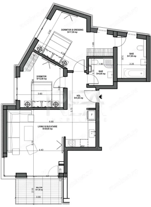 3 camere Vedere Superba in Mosilor la 8 min Metrou Obor