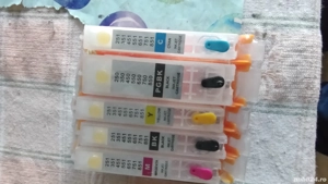 Cartuşe reincarcabile cu cerneală Canon PGI-550, PGI-555, CLI-551