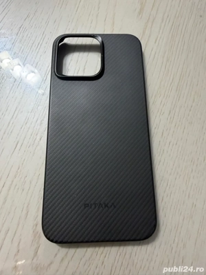 Husa Pitaka Carbon Iphone 15 Pro Max - imagine 2