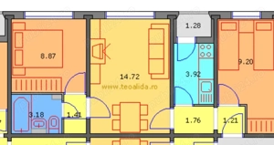 Apartament 3 camere apusului - imagine 3