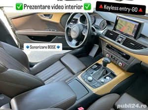 Audi A7 S-line Plus Trapă Interior Maro - imagine 16