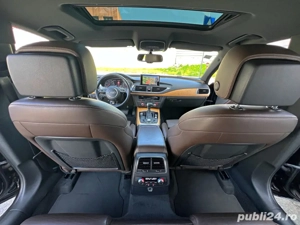 Audi A7 S-line Plus Trapă Interior Maro - imagine 12