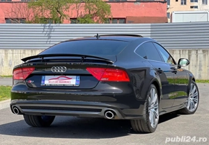 Audi A7 S-line Plus Trapă Interior Maro - imagine 9
