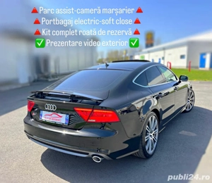 Audi A7 S-line Plus Trapă Interior Maro - imagine 19