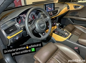 Audi A7 S-line Plus Trapă Interior Maro - imagine 17