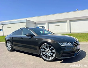 Audi A7 S-line Plus Trapă Interior Maro - imagine 13