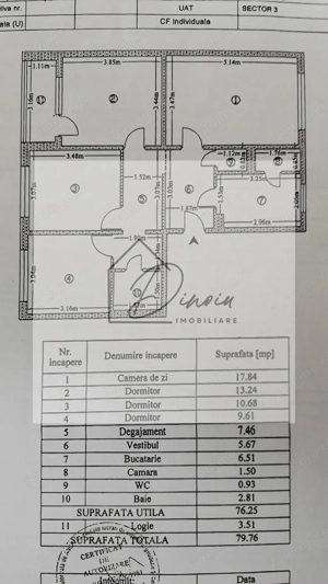 Apartament 4 camere de vanzare Titan Ozana I etaj 4/4 - imagine 2