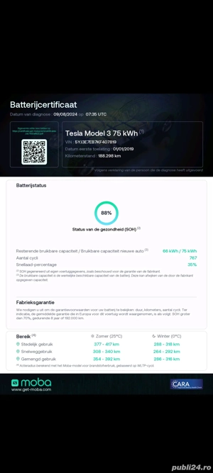 Tesla Model 3 Long Range AWD 351 CP - imagine 8