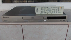 Cd Dvd player PIONEER DV-350 telecomanda,argintiu+cadou