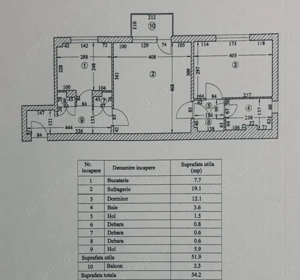 Vand apartament cu 2 camere Rovine