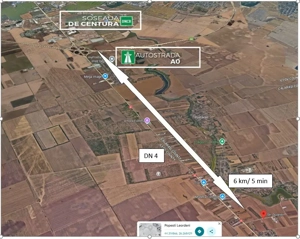 Teren intravilan de vanzare Frumusani 608 mp  - imagine 2