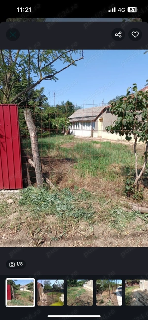 Teren intravilan cu casă bătrânească și anexe  - imagine 3