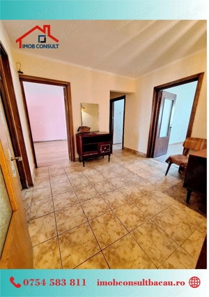 Apartament 3 camere decomandat, zona Gării Bacău! CE1370